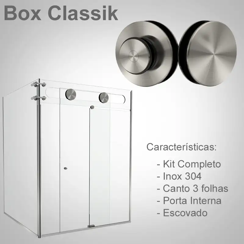 Canto 3 Folhas Escovado